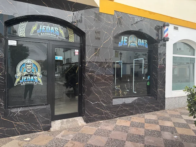 Fachada de JEDAS BARBER en Rota, Cádiz